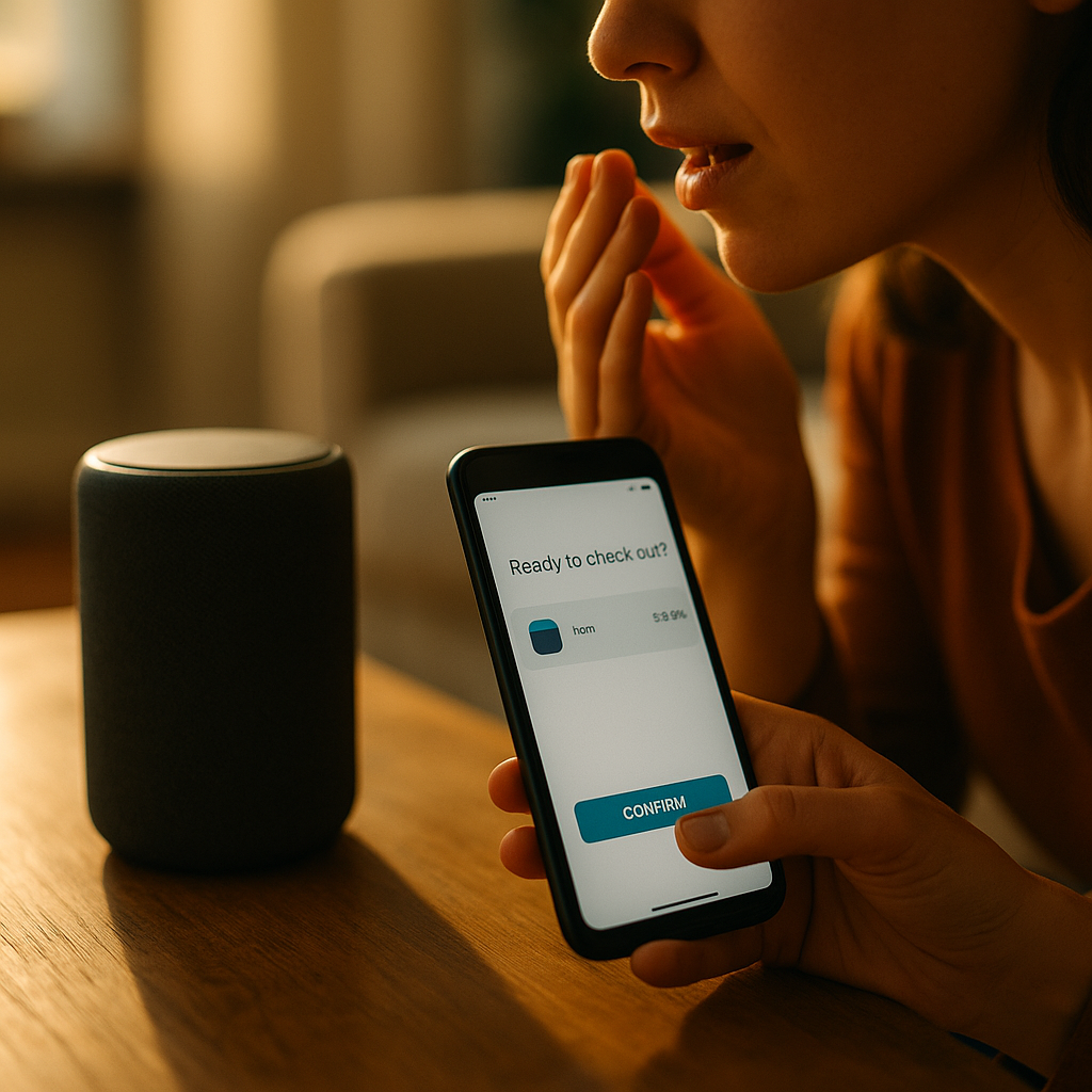 Voice Commerce 2025: Microcopy Shapes AI Checkout Success