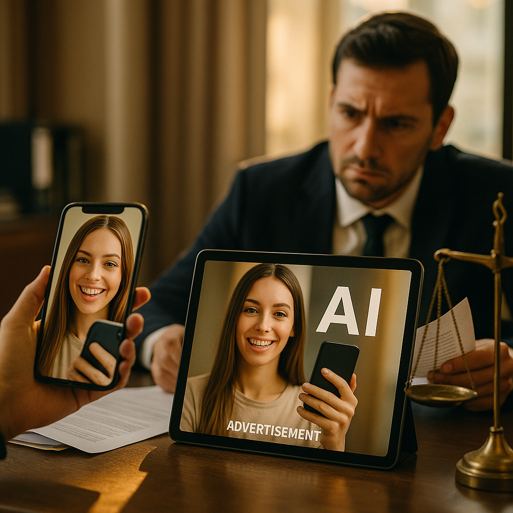 AI Mimicry in Ads: Navigating Legal Risks in 2025