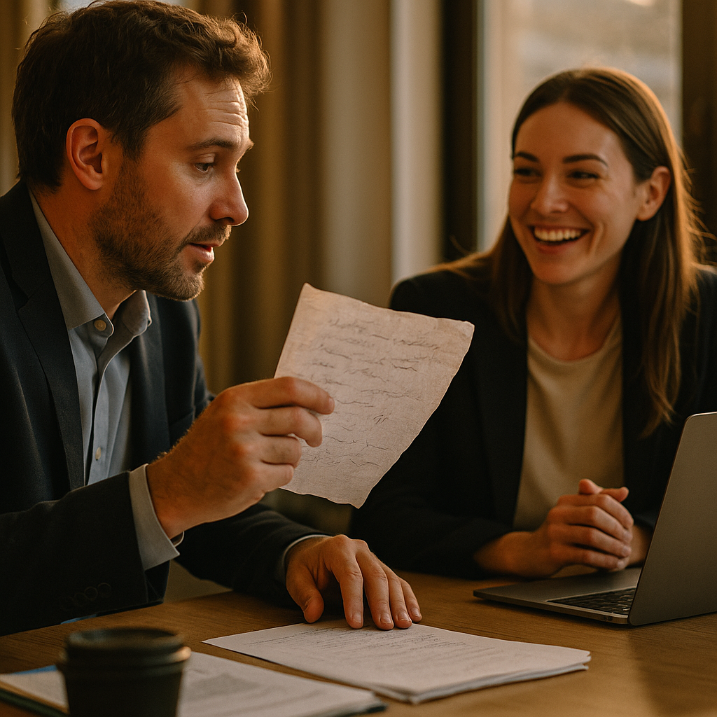 Unpolished Content: Building Trust in Professional Settings