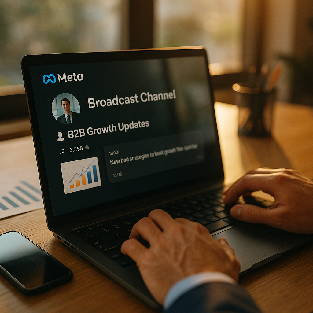 Maximize B2B Growth with Meta Broadcast Channels