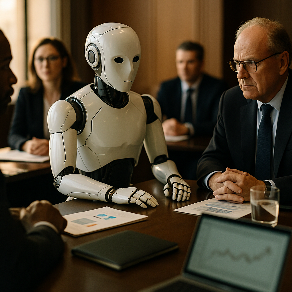 Boardroom AI Management: Governance, Trust, Risk & Strategy