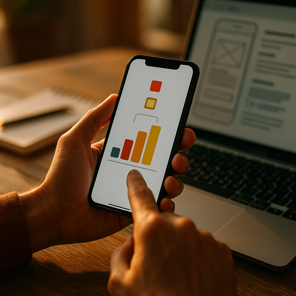 Visual Hierarchy Boosts Mobile Landing Page Conversions