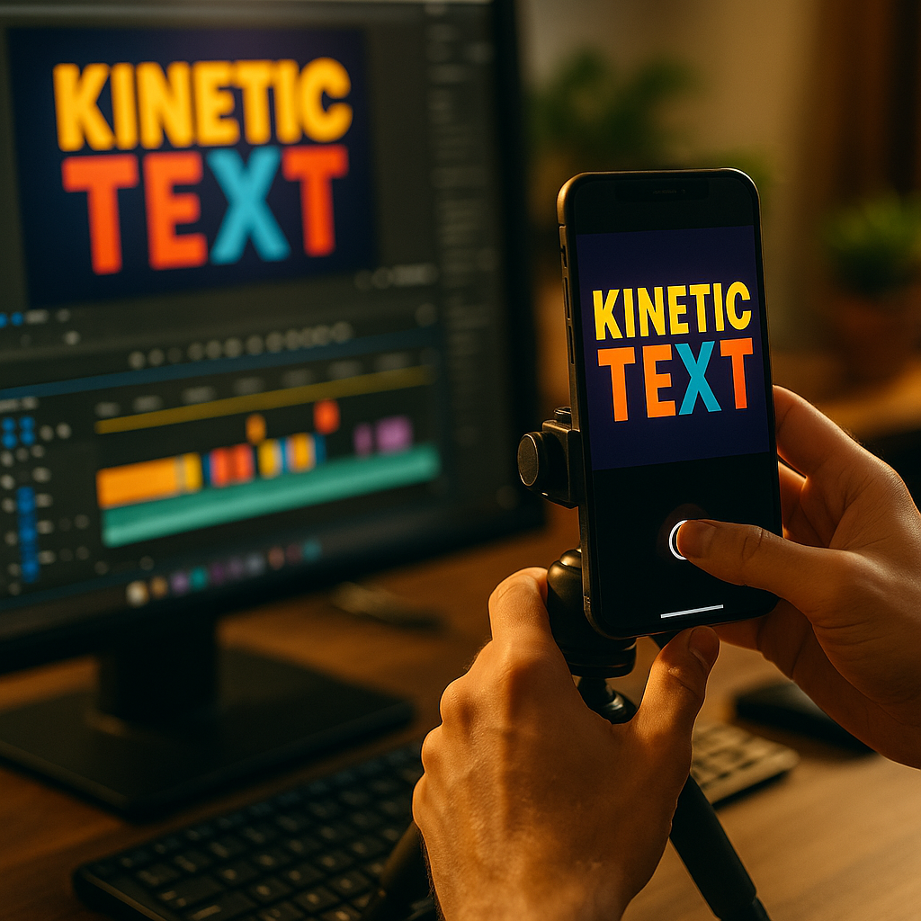 Use Kinetic Typography to Boost Short-Form Video Retention