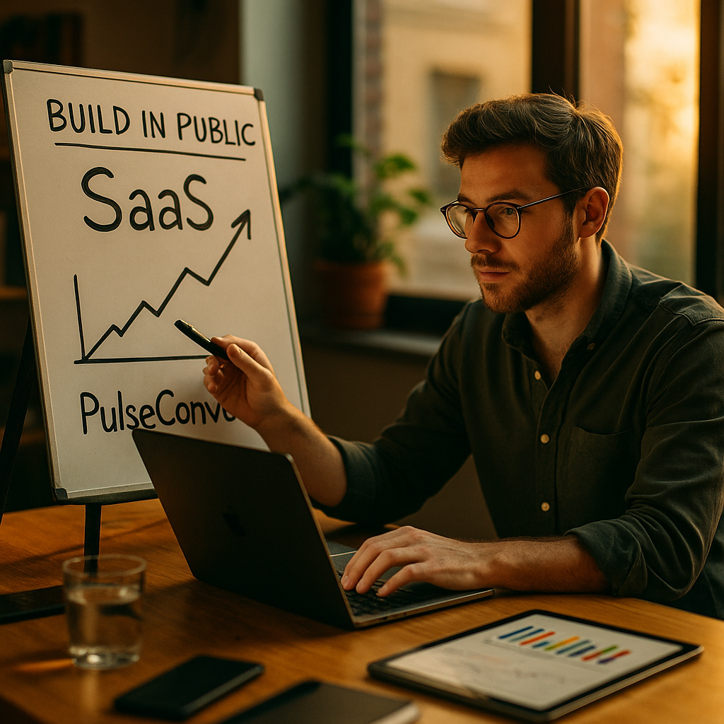 Build in Public SaaS Strategy Drives Growth for PulseConvert