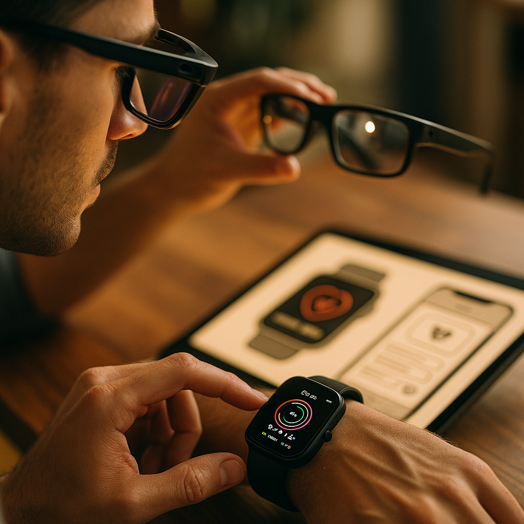 Designing Engaging UX for Smart Watches and Smart Glasses
