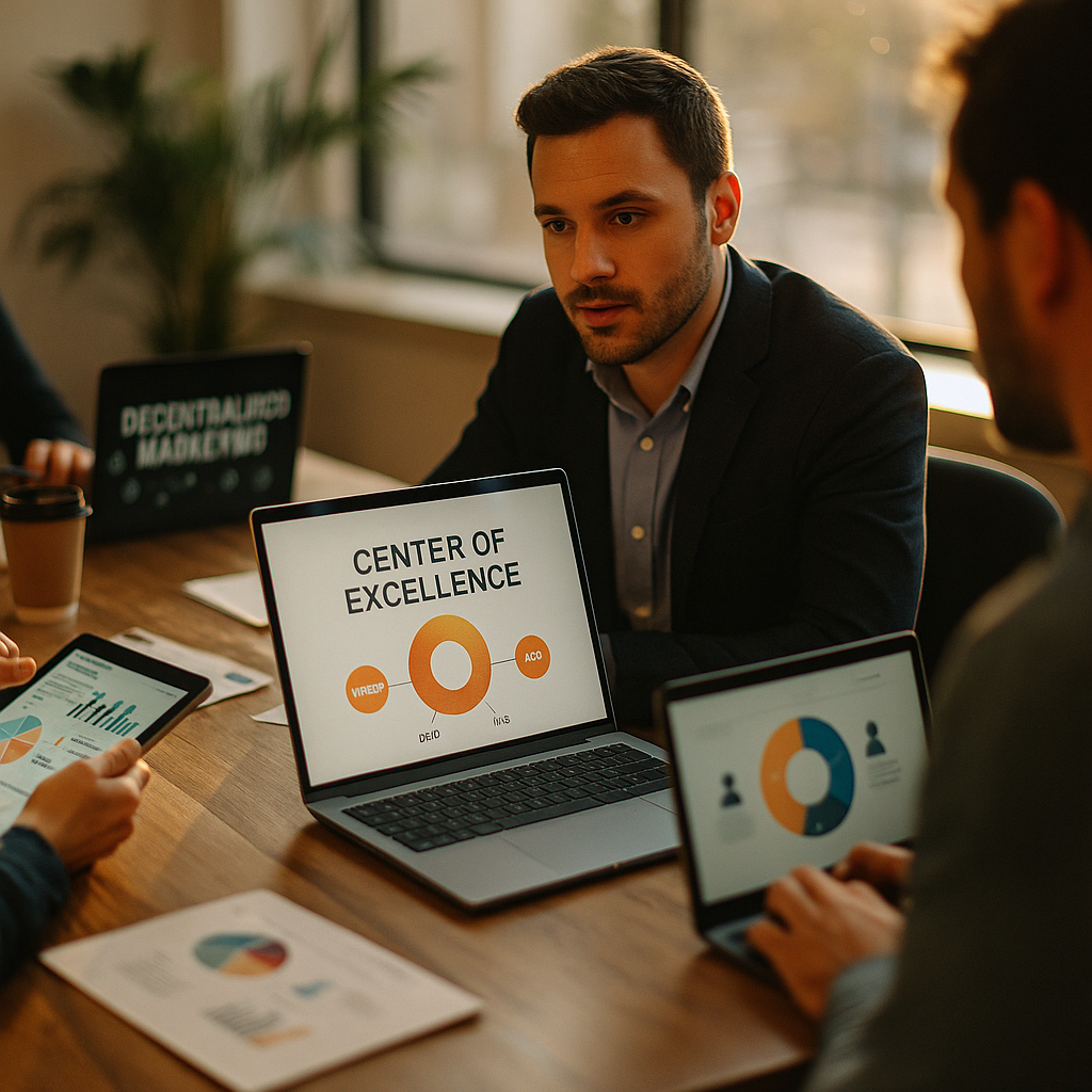 Decentralized Marketing Needs a Center of Excellence for Success
