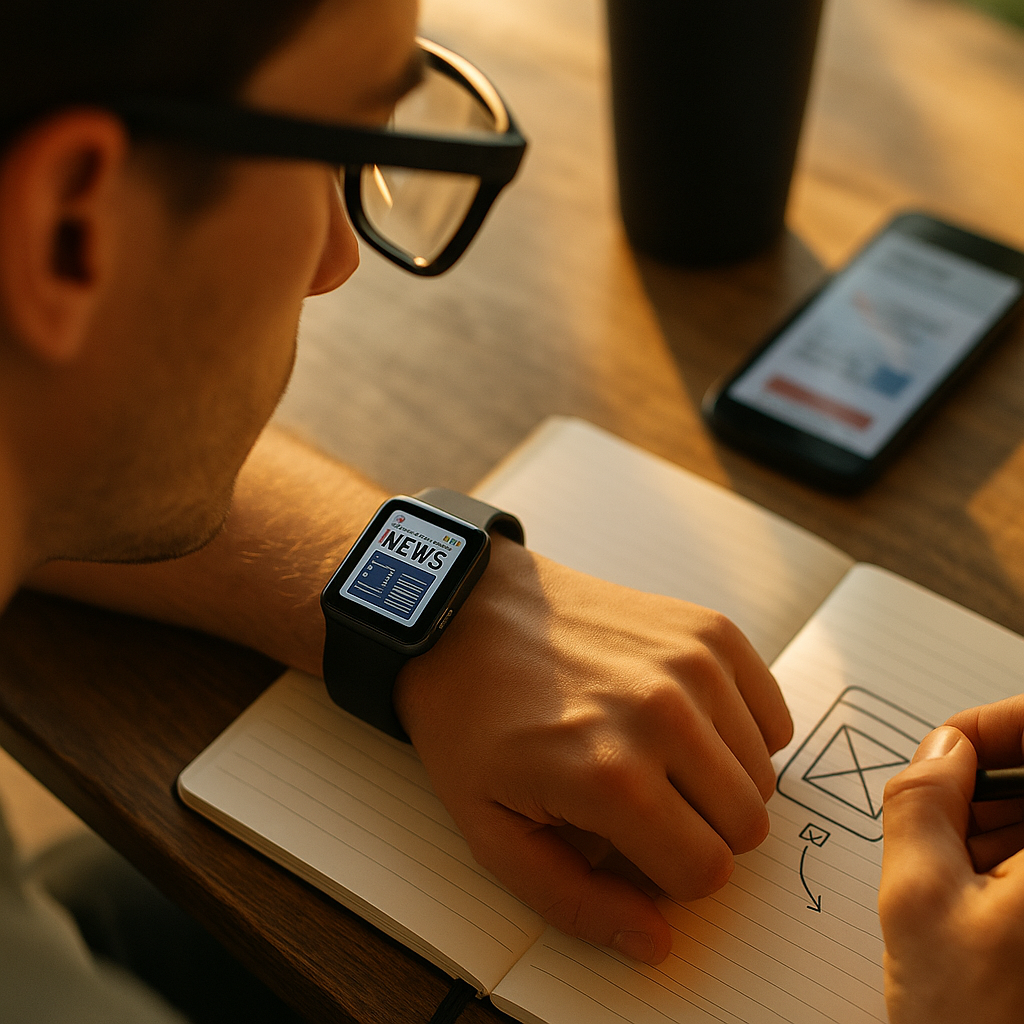 Creating Useful Wearable Content for Smart Watches and Glasses