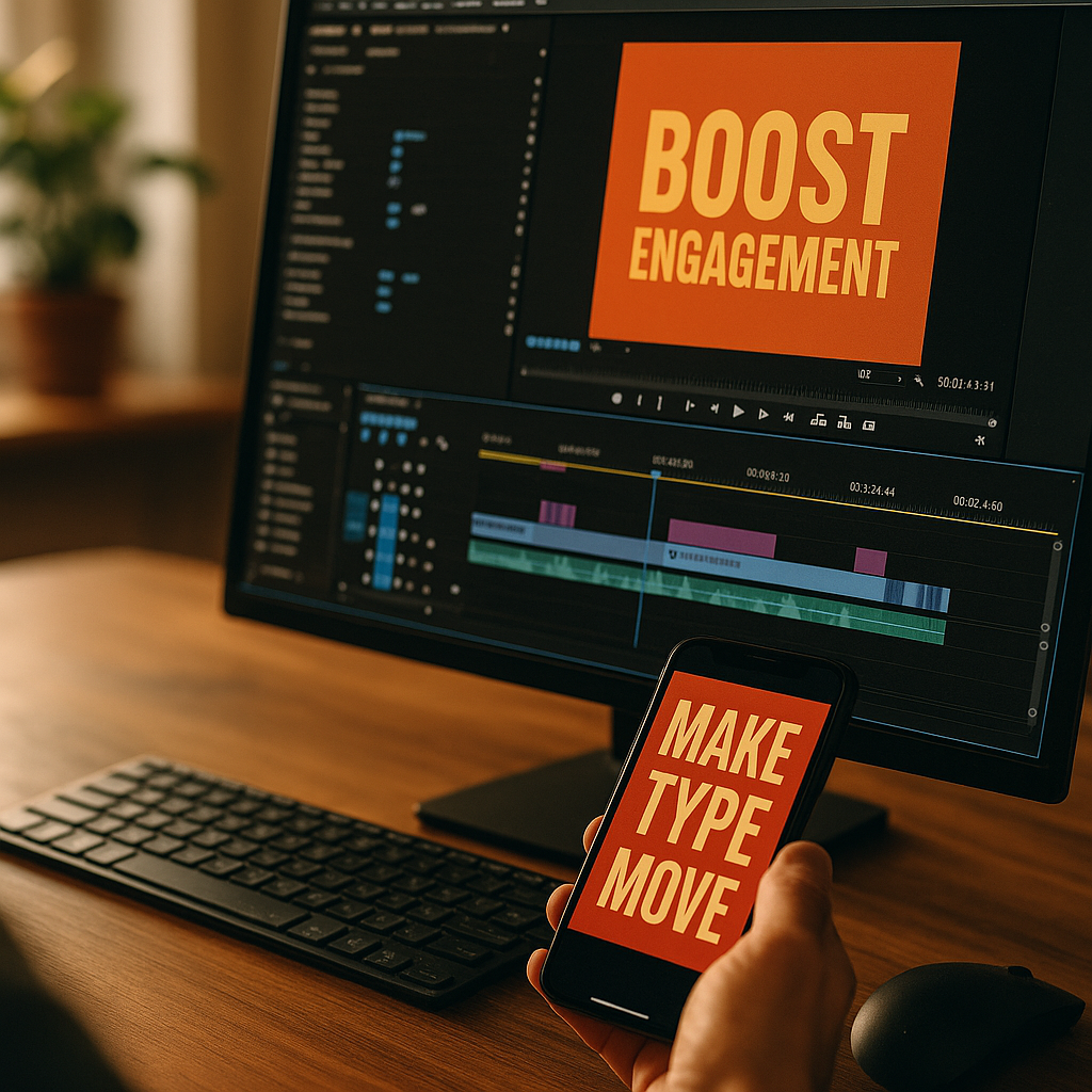 Boost Short-Form Video Engagement with Kinetic Typography