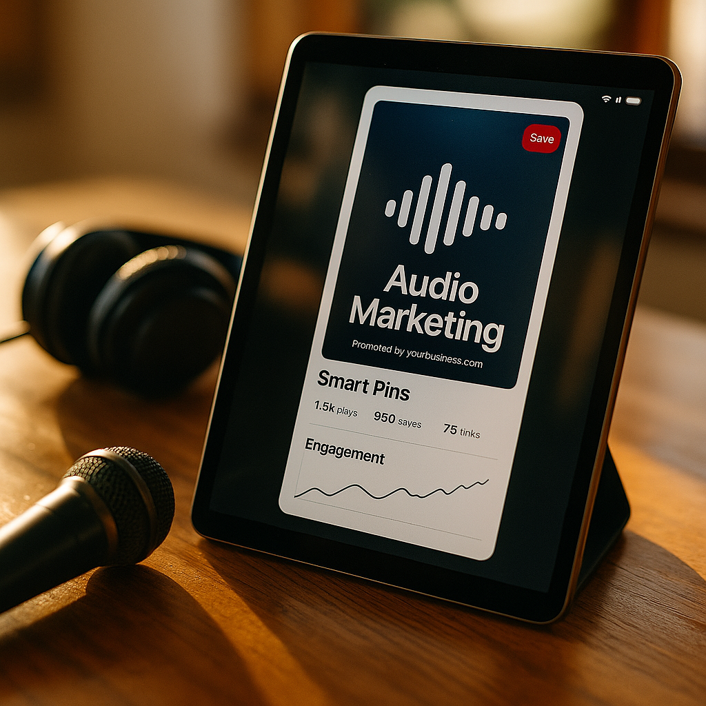 Audio First Marketing for Smart Pins: A 2026 Strategy Guide