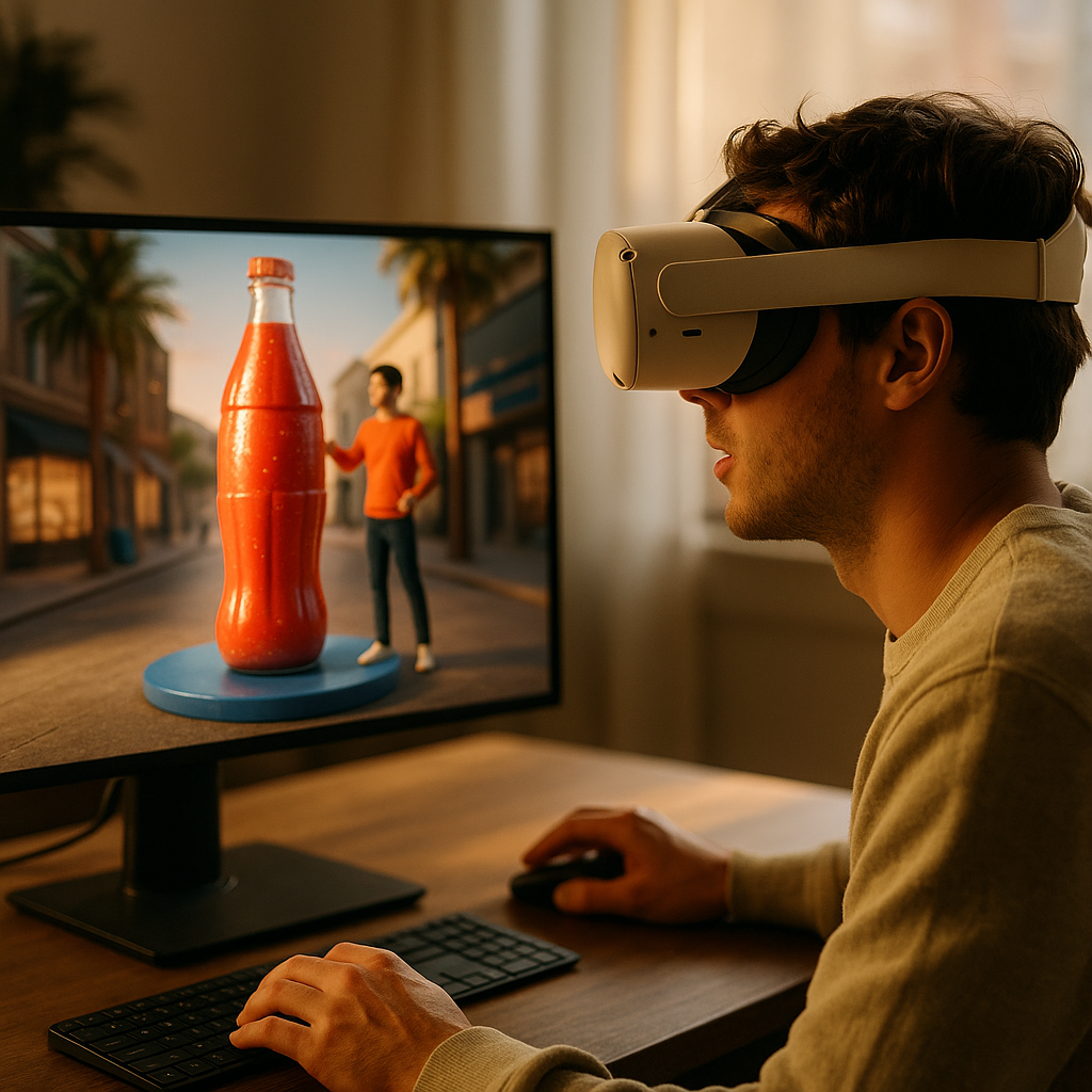 The Art of Visual Anchoring in 3D Immersive Brand Ads