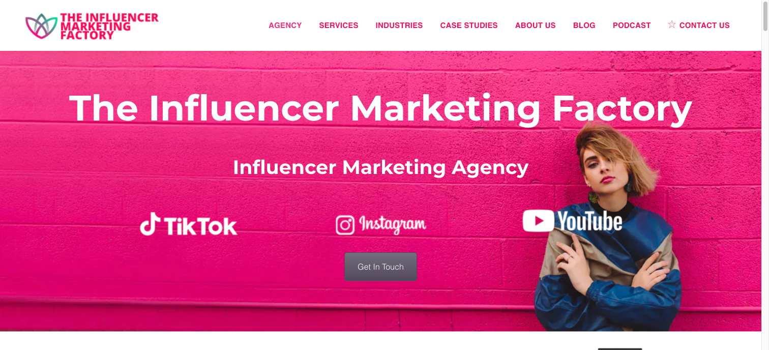 The Influencer Marketing Factory influencer marketing services