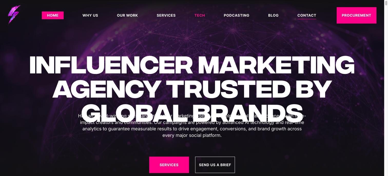 Socially Powerful influencer marketing services