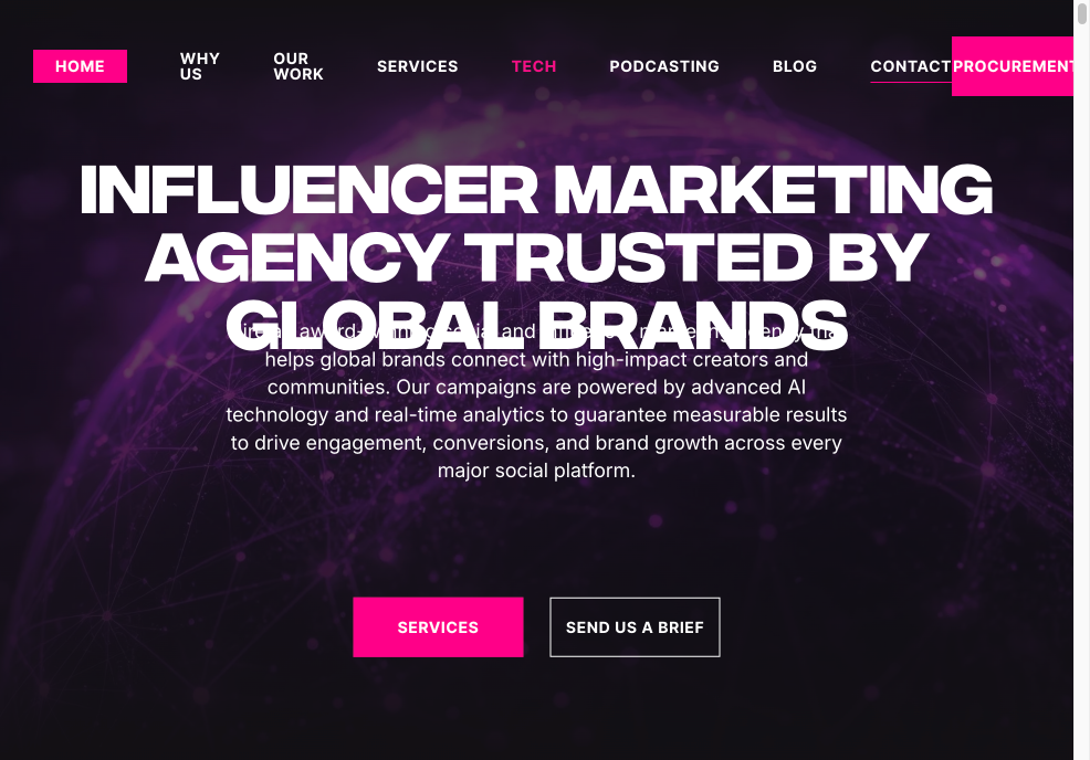 Socially Powerful influencer marketing services