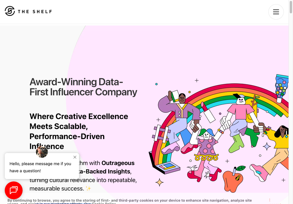 The Shelf influencer marketing services