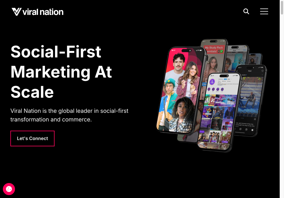 Viral Nation influencer marketing services