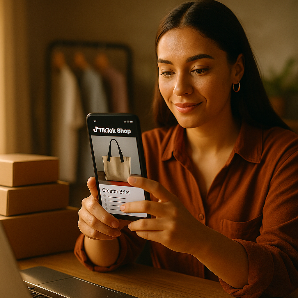 TikTok Shop Creator Briefs for Consideration-Phase Buyers