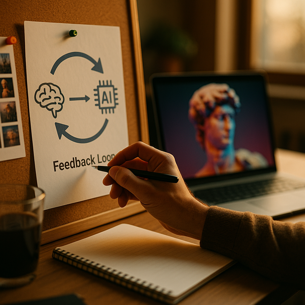 Creative Data Feedback Loop for AI Generative Production