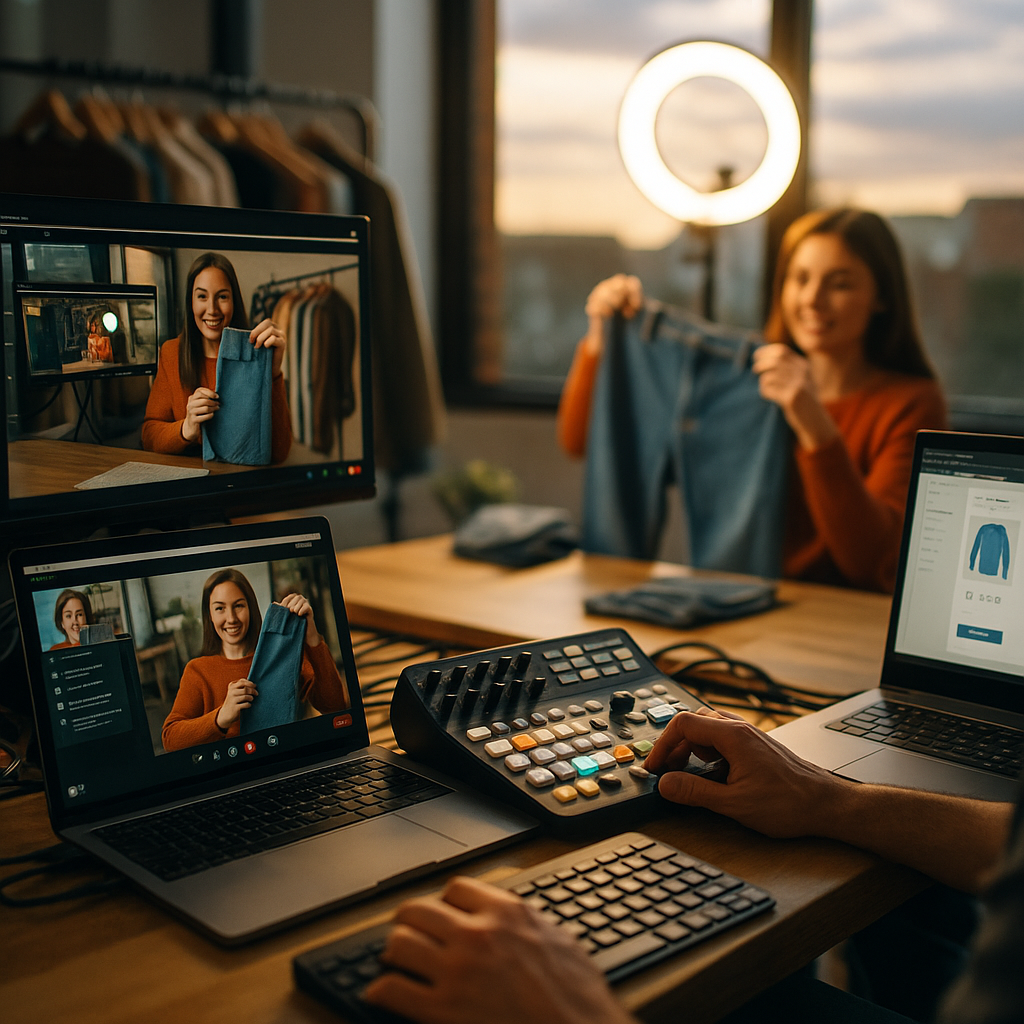 Cloud-Native Live Production, Creator Briefs, and Live Commerce
