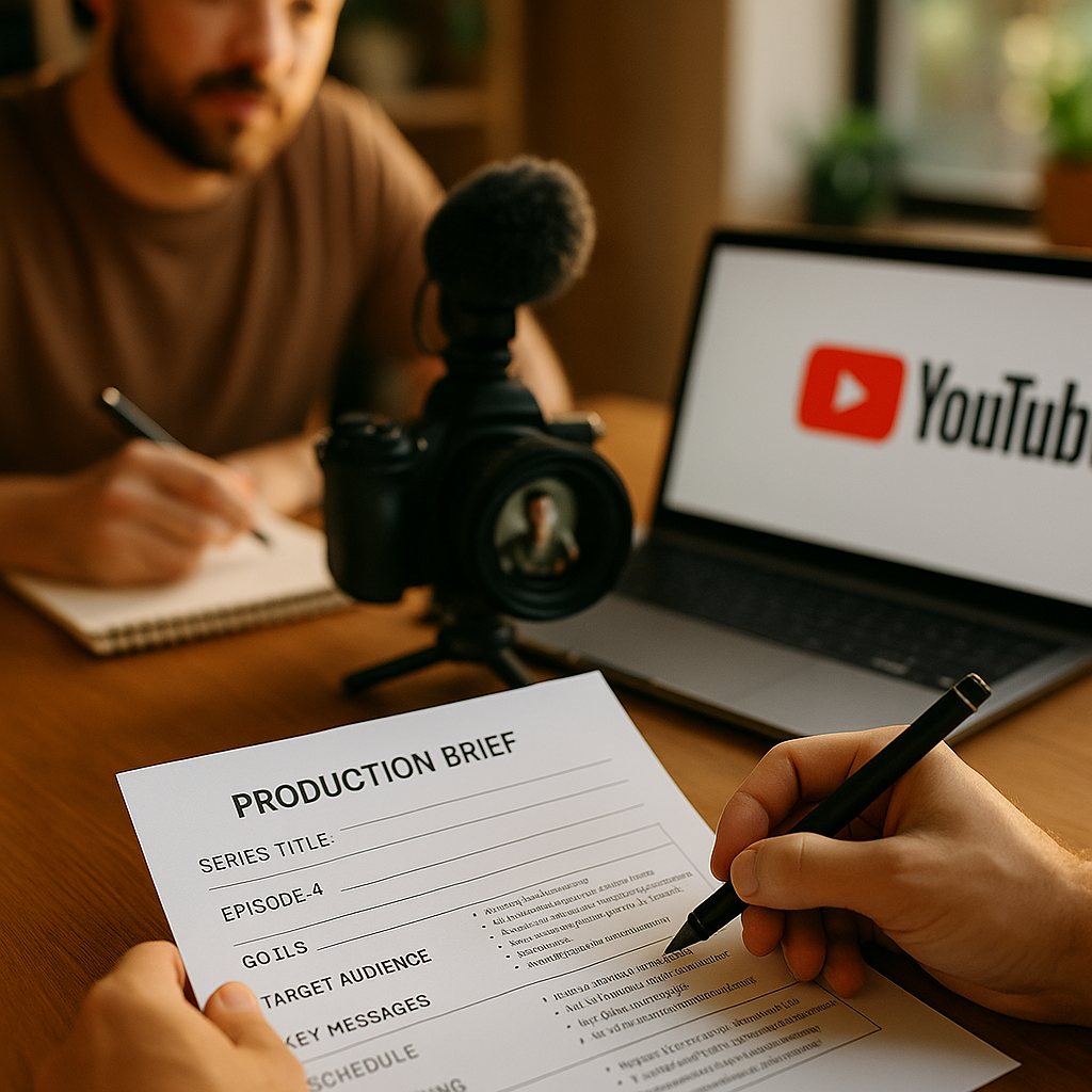 Episodic YouTube Brand Series, Production Brief Framework