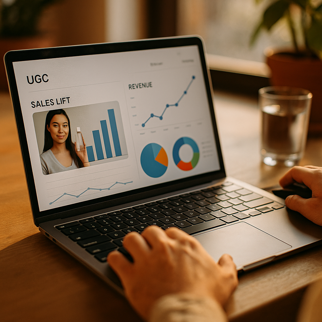 UGC Sales Lift Dashboard, Attribution Beyond Vanity Metrics