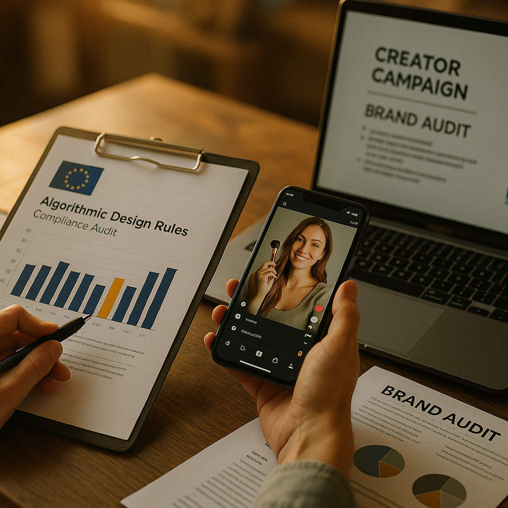 EU Algorithmic Design Rules, Creator Campaigns, Brand Audits
