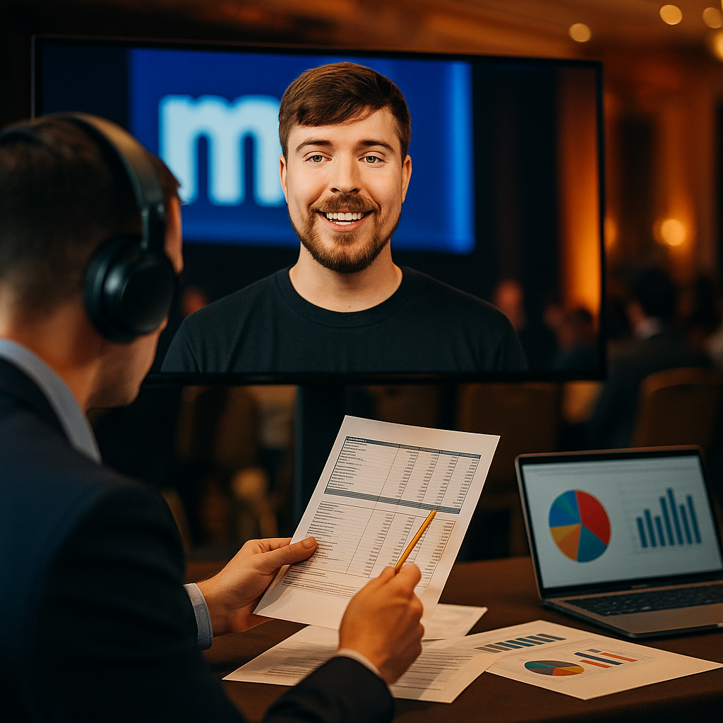 MrBeast at TV Upfronts, A Media Buyers Budget Guide