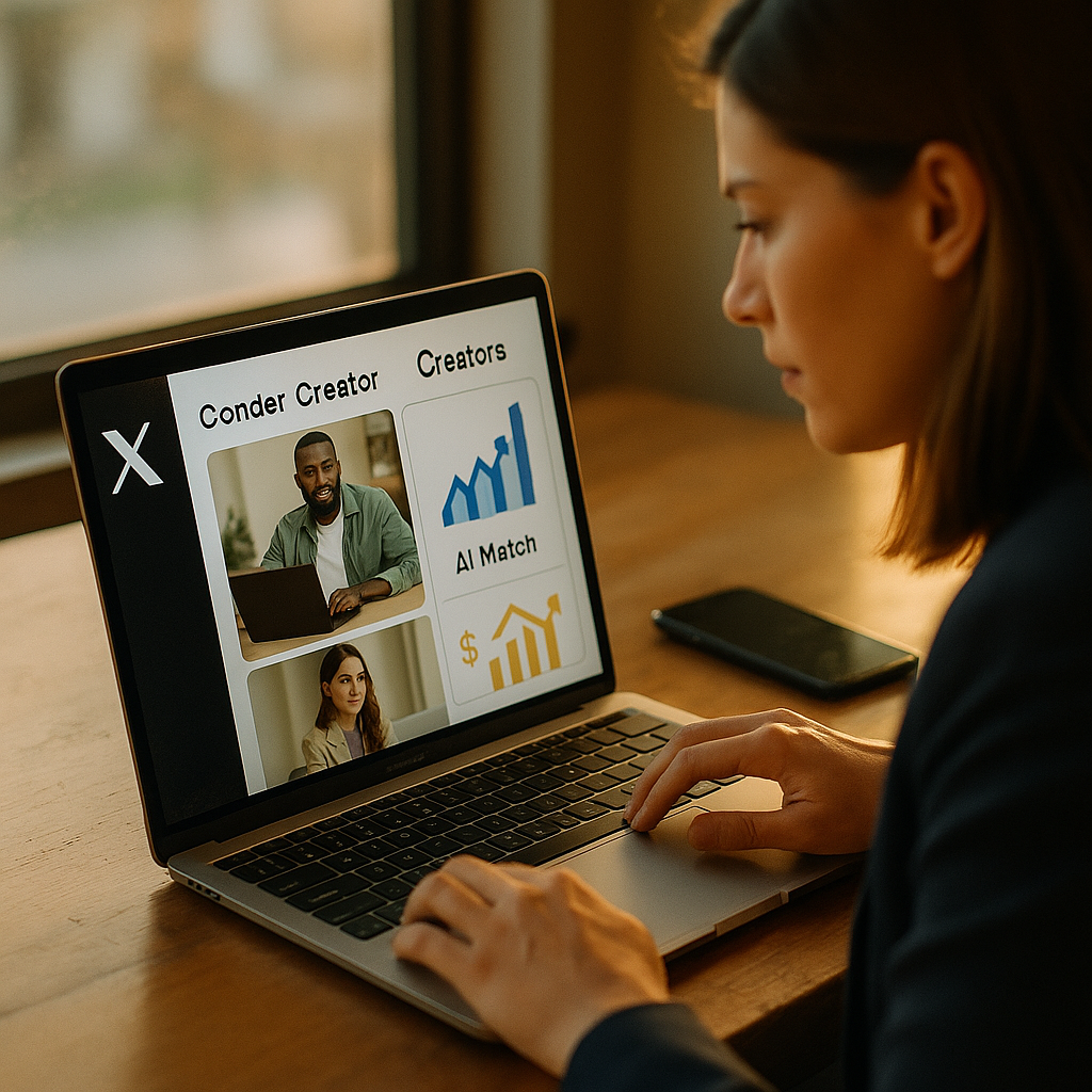X Creator Connect Review, AI Matching and ROI for B2B Brands
