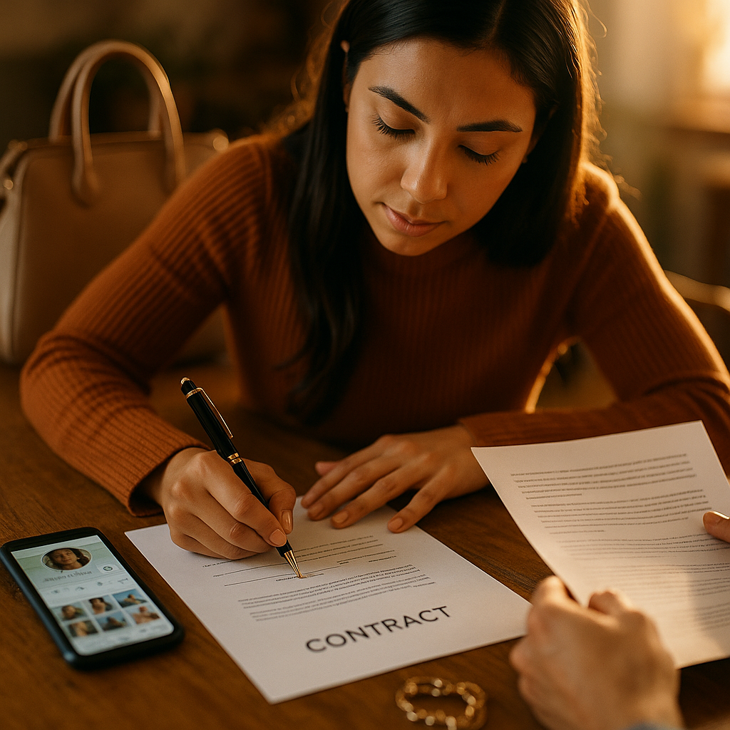 Micro-Influencer Contracts, Exclusivity, and Scaling Smart