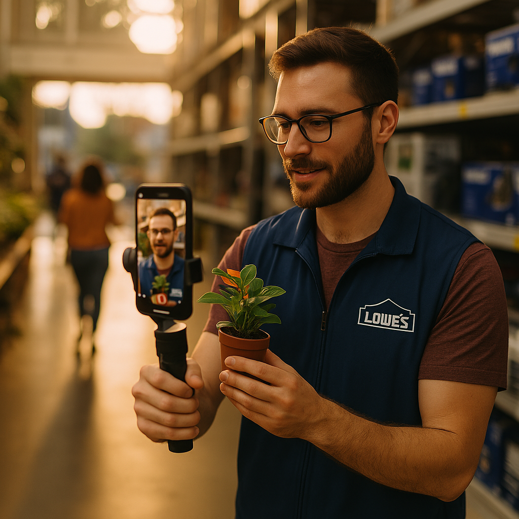 Lowe’s Micro-Creator Strategy for In-Store Traffic and Sales
