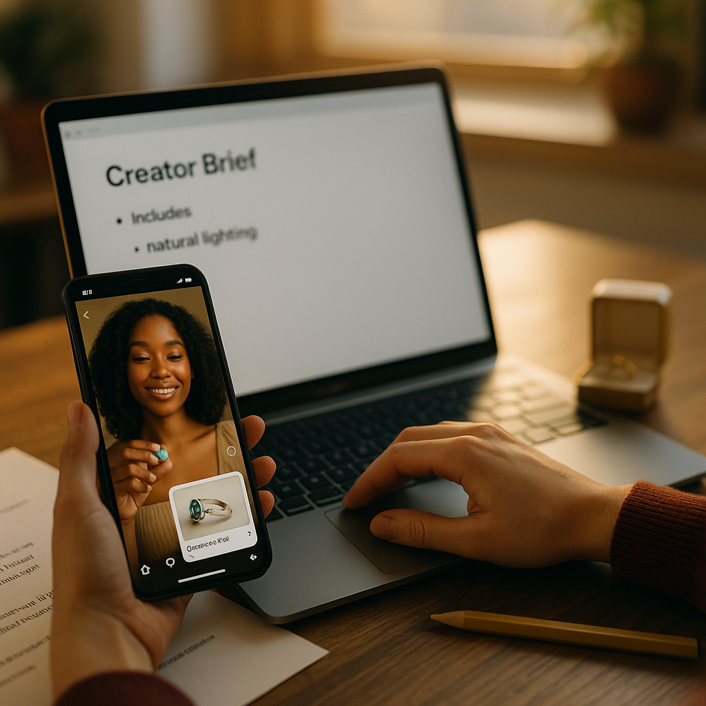 GEM-Optimized Creator Briefs for Instagram Shoppable Reels