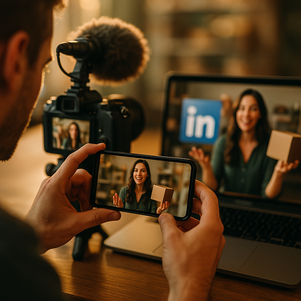 LinkedIn Video Commerce Briefs for B2B MQL Generation