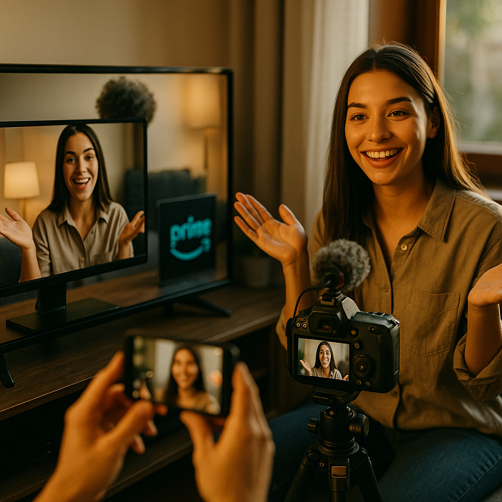CTV Creator Content, Influencer Assets for Netflix and Amazon