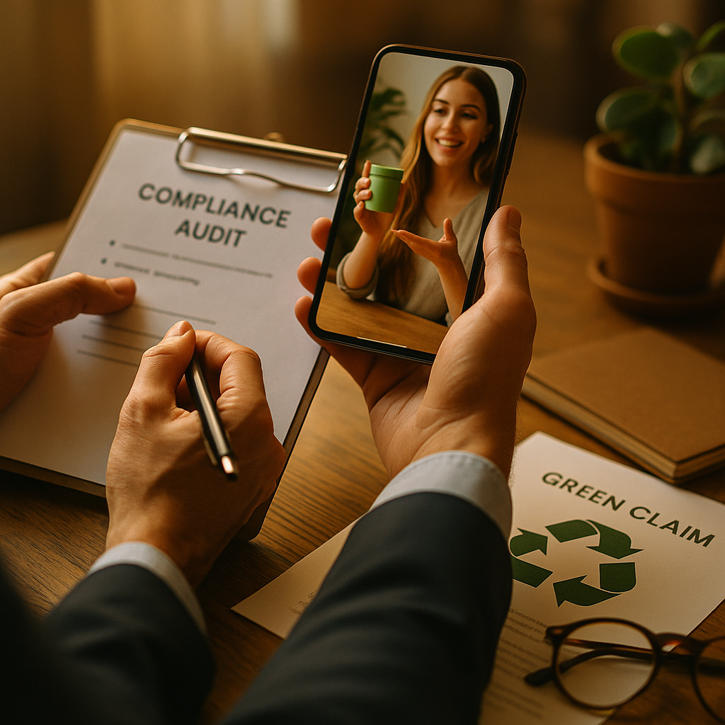 FTC Green Guides, Influencer Greenwashing Compliance Audit