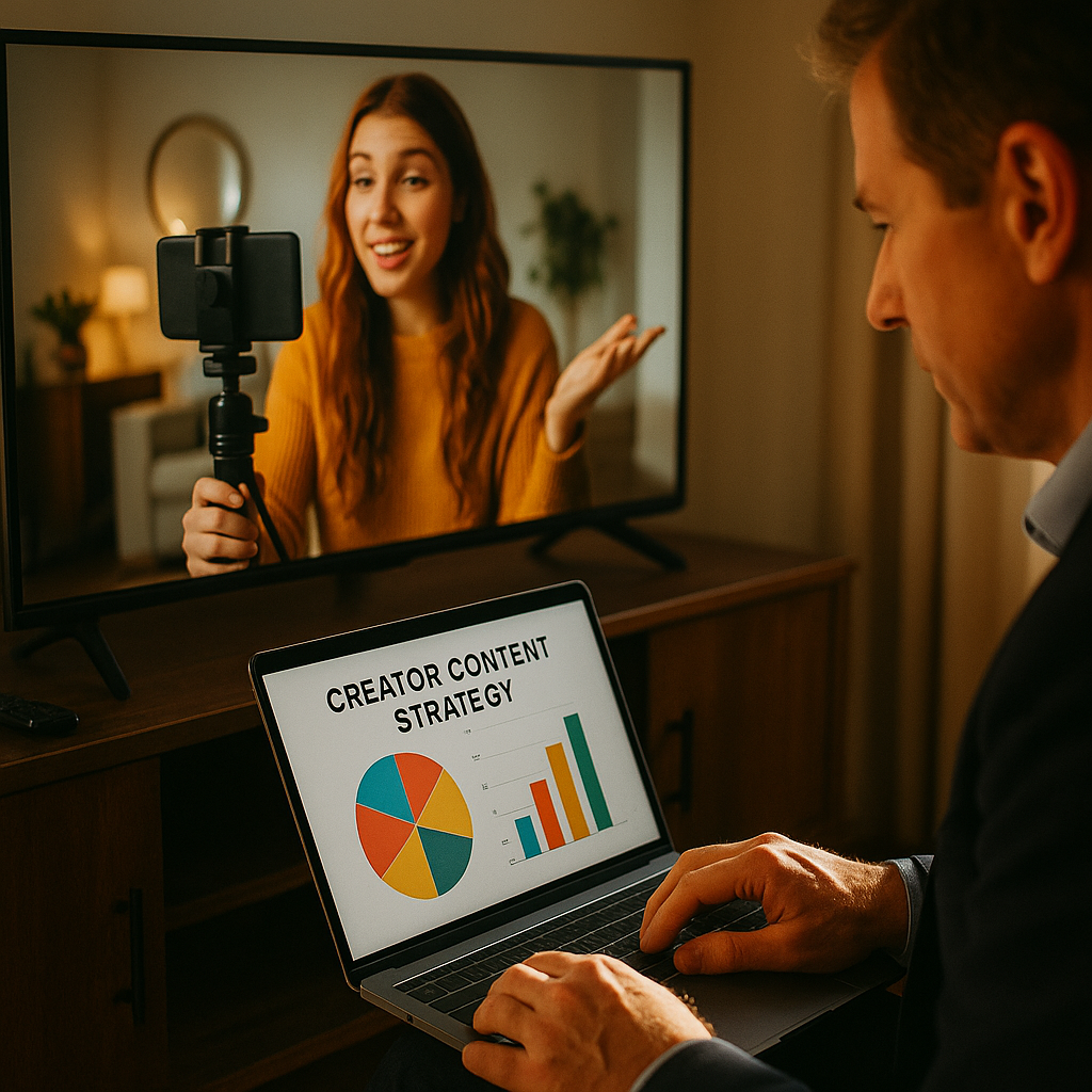 CTV Advertising, Creator Content Strategy for CMOs