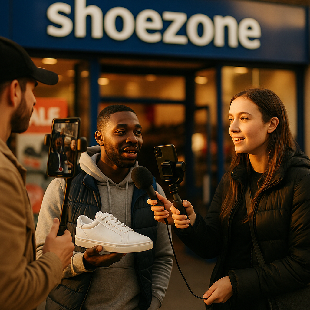 Shoezone TikTok Shop Street Interview Creator Strategy
