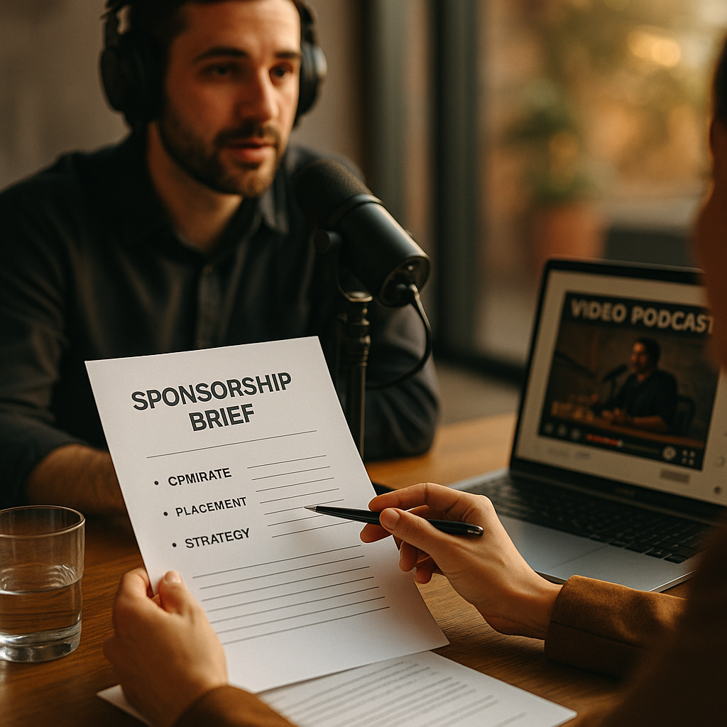 Video Podcast Sponsorship Briefs, CPMs, and Buying Strategy