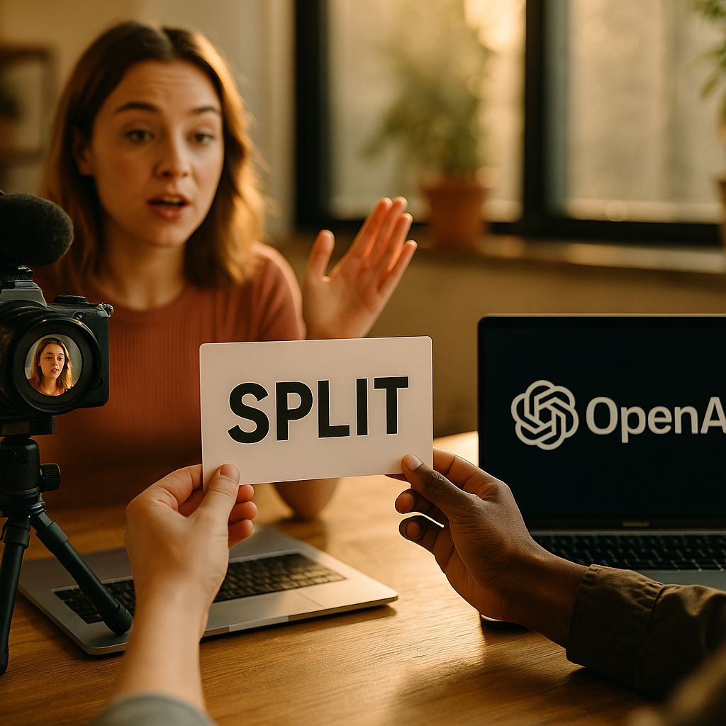 OpenAI Dual-CMO Model, Creator and AI Ad Strategy Split