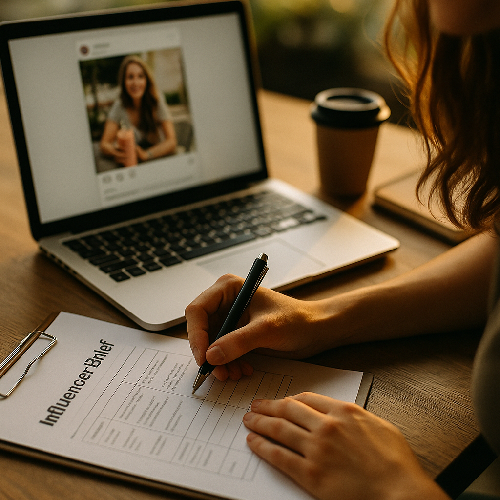 Influencer Brief Structure for Organic Amplification