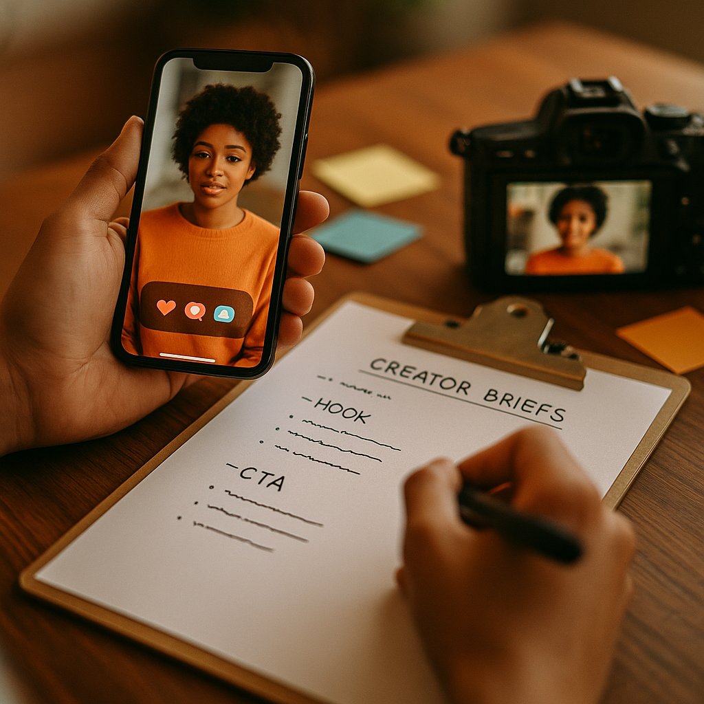 Creator Briefs for Short-Form Video Hook and CTA Strategy