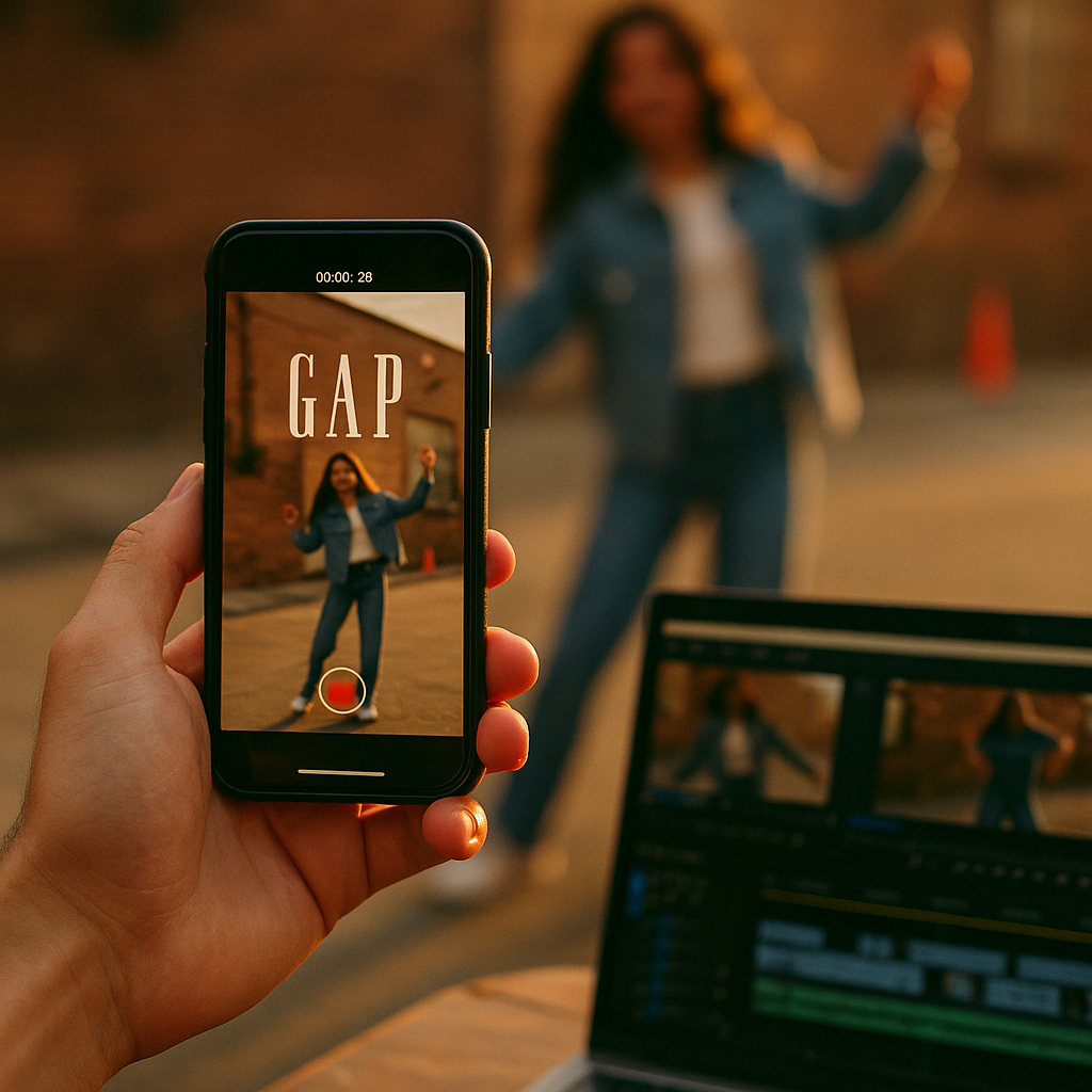 Gap Music Video Creator Campaign, 6.8% Engagement Breakdown