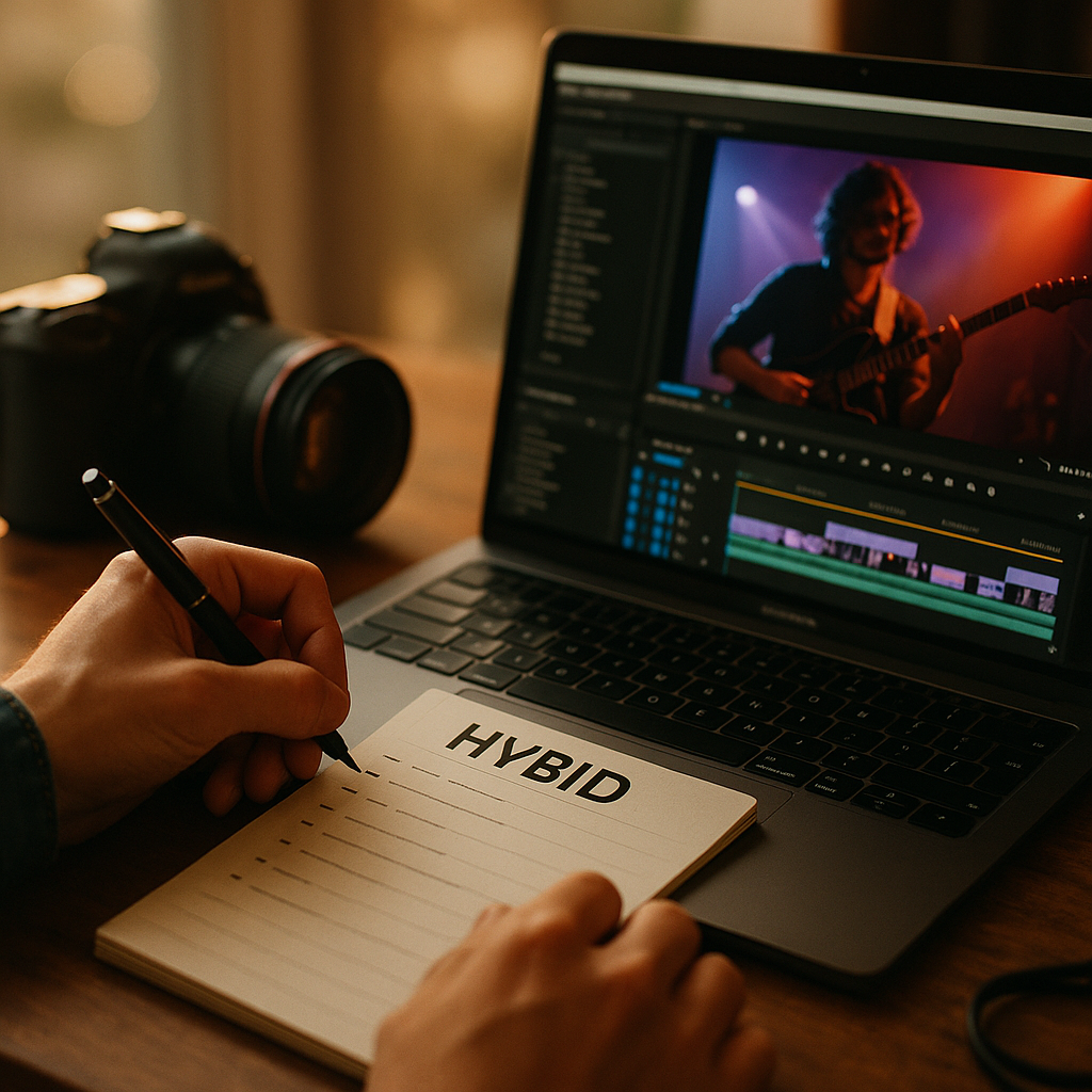 How to Write a Hybrid Music-Video Creator Brief