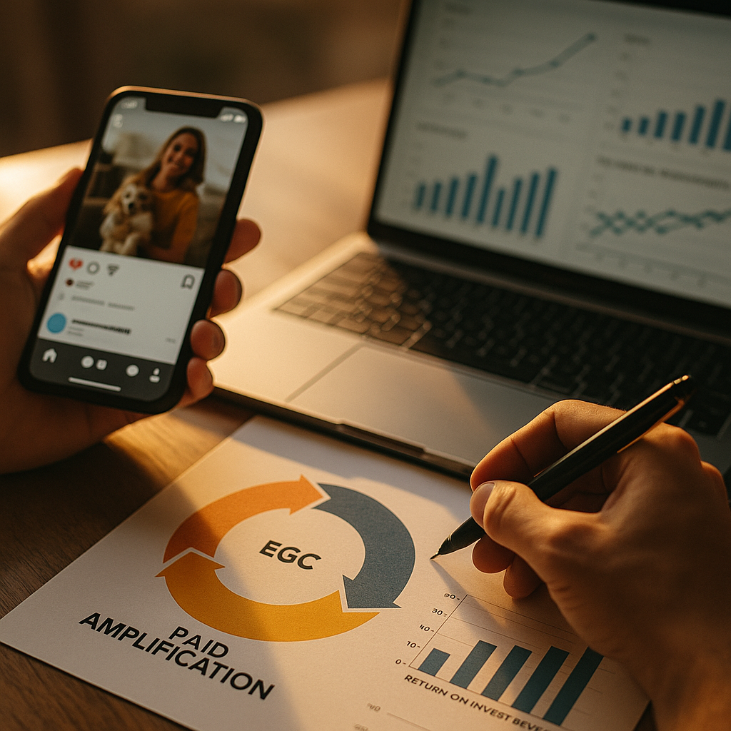EGC to Paid Amplification Flywheel, Triggers and ROI