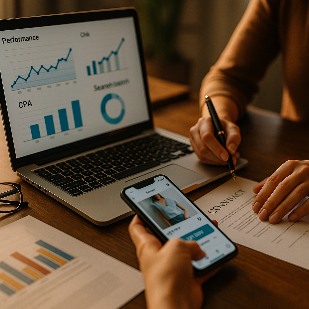 Performance-Based Influencer Contracts, CPA, and Brand-Search Lift