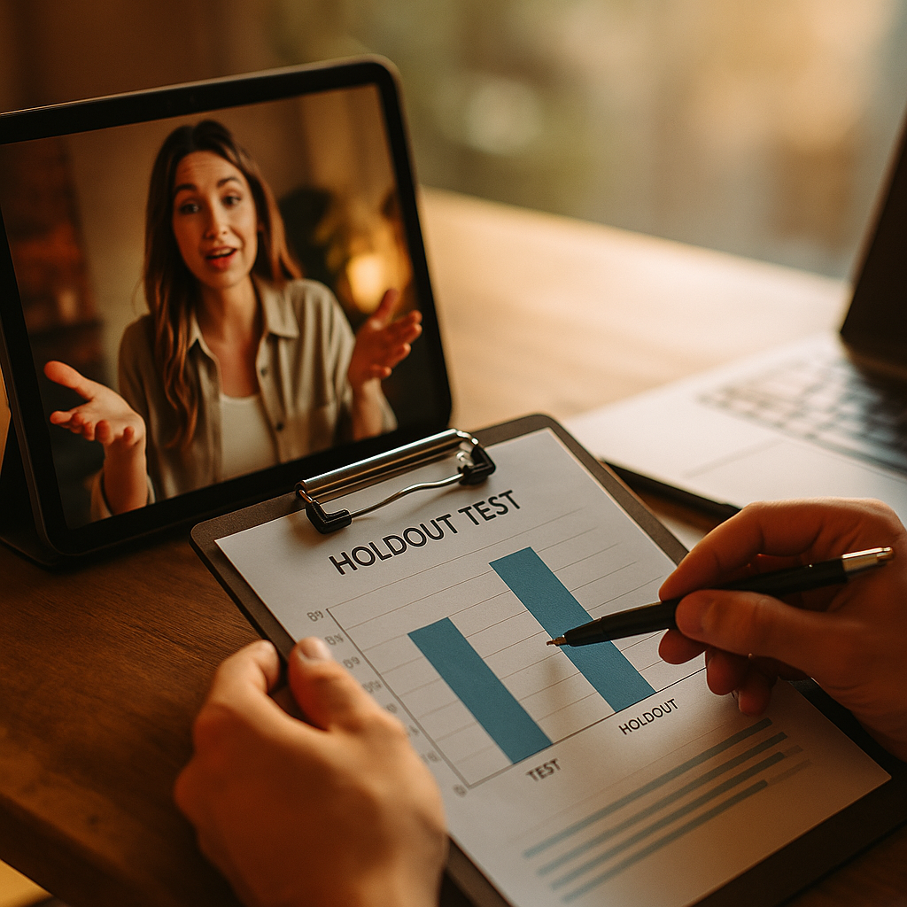 Holdout Tests for Measuring Influencer Incremental Lift