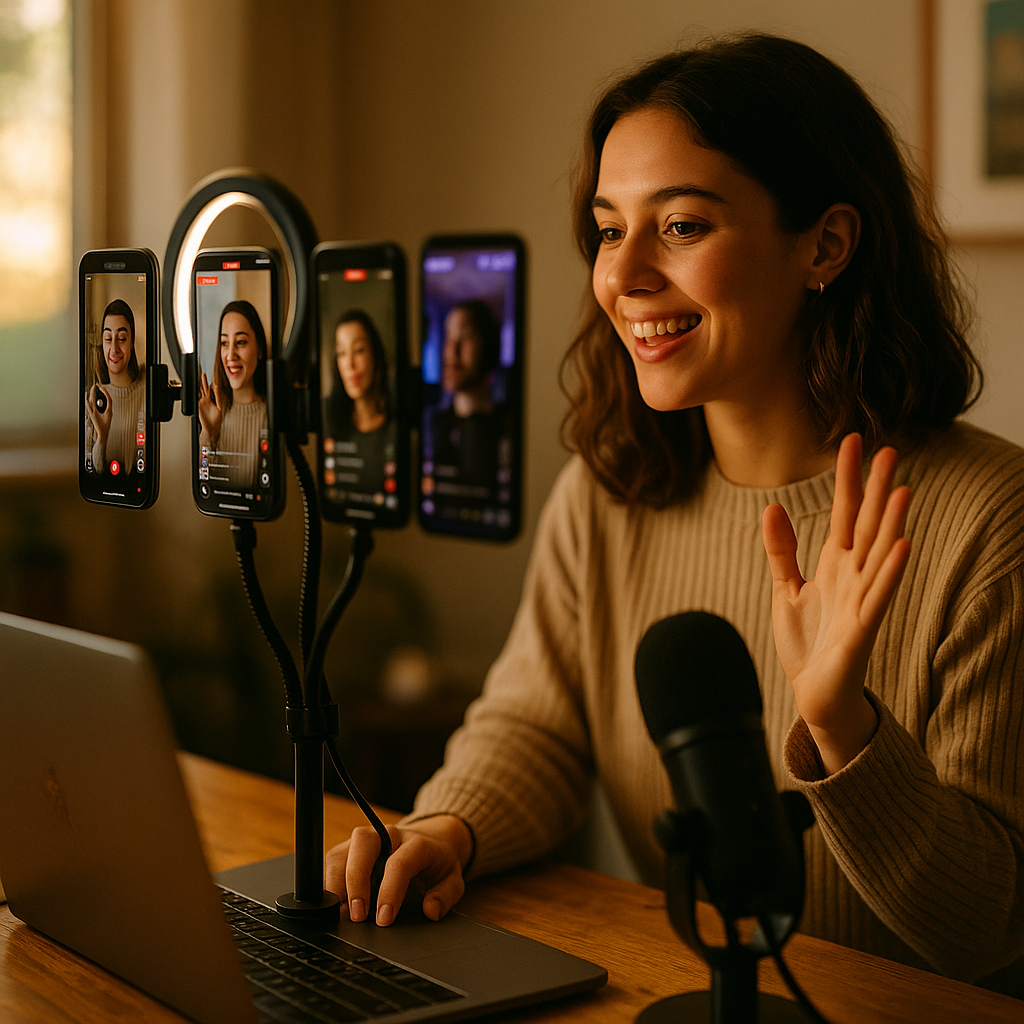 Livestream Commerce Creator Brief for TikTok, Instagram, Twitch