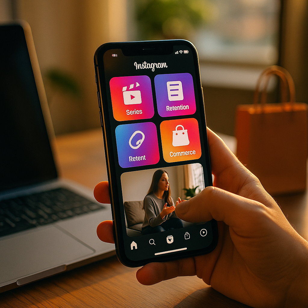 Instagram Series for Reels, Briefs, Retention and Commerce