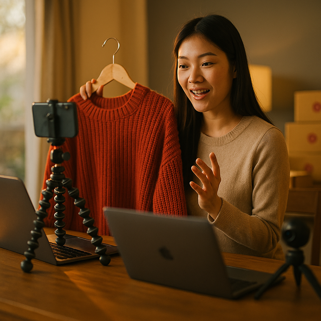 Livestream Commerce Creator Brief for Multi-Platform Sales