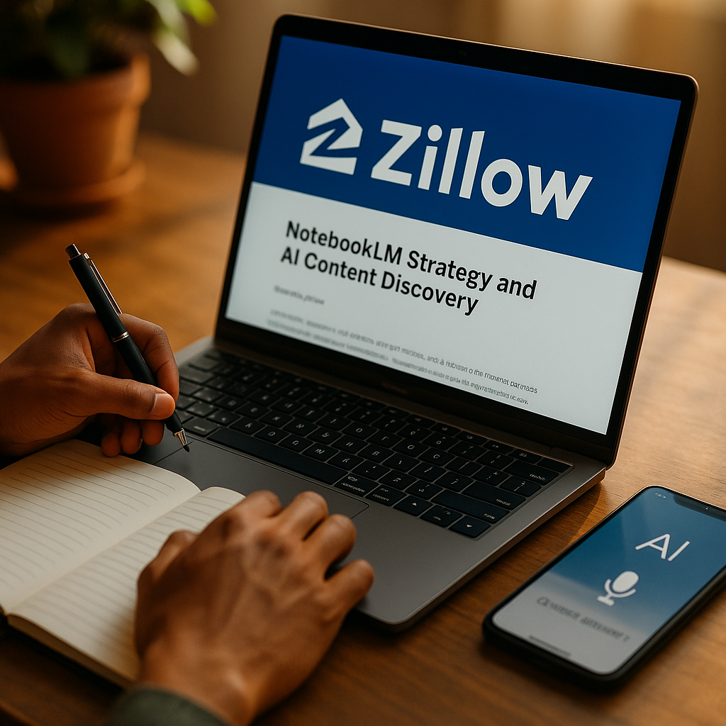 Zillow NotebookLM Strategy and AI Content Discovery
