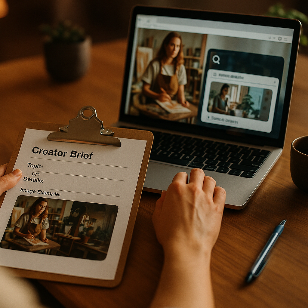AI-Ready Creator Briefs for Generative Search Citations