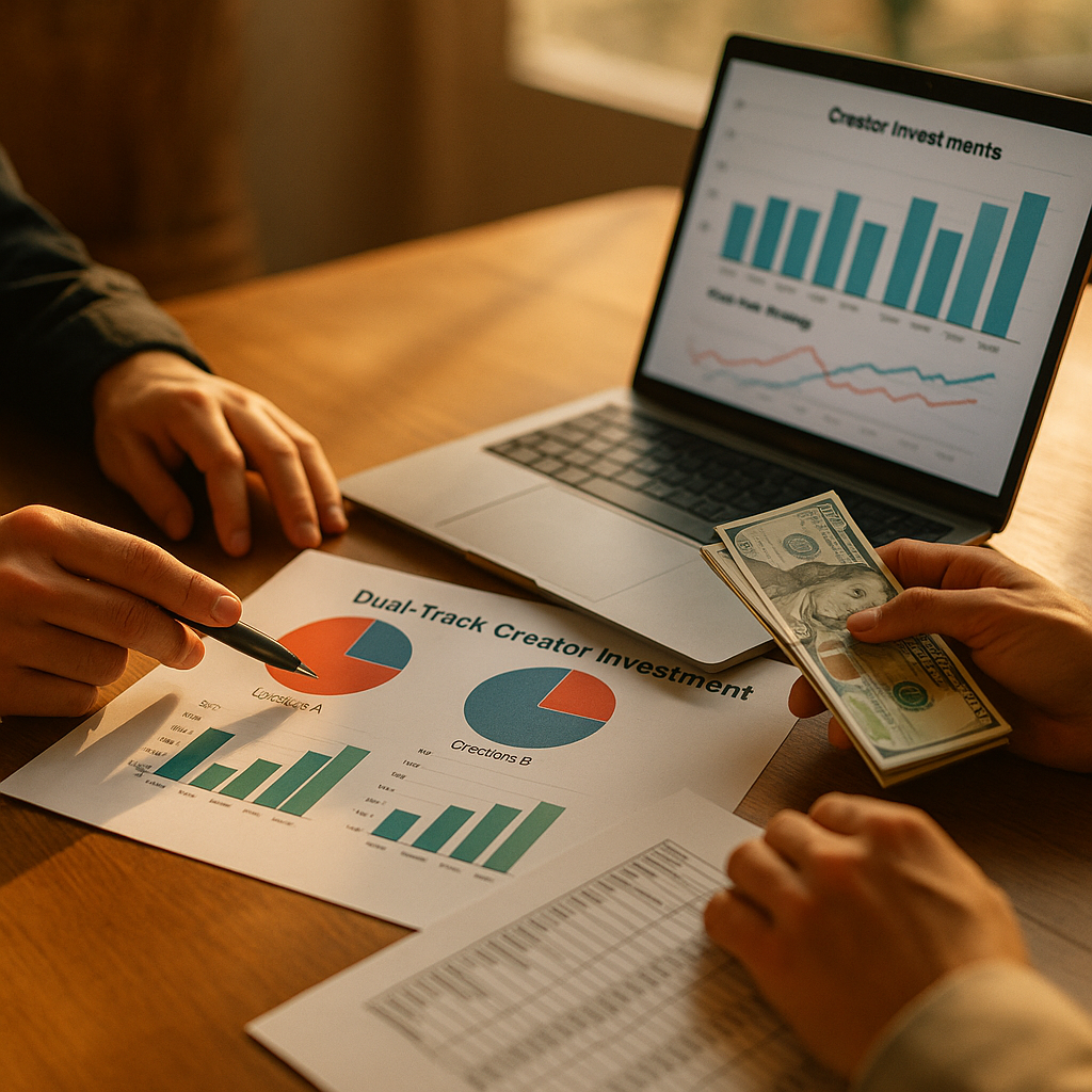 Dual-Track Creator Investment Framework for Brand Budgets